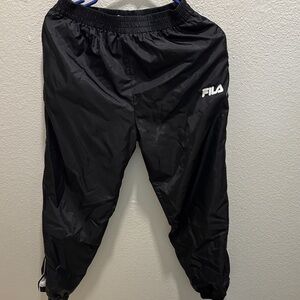 Fila Black Athletic Joggers